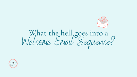 Welcome email sequence